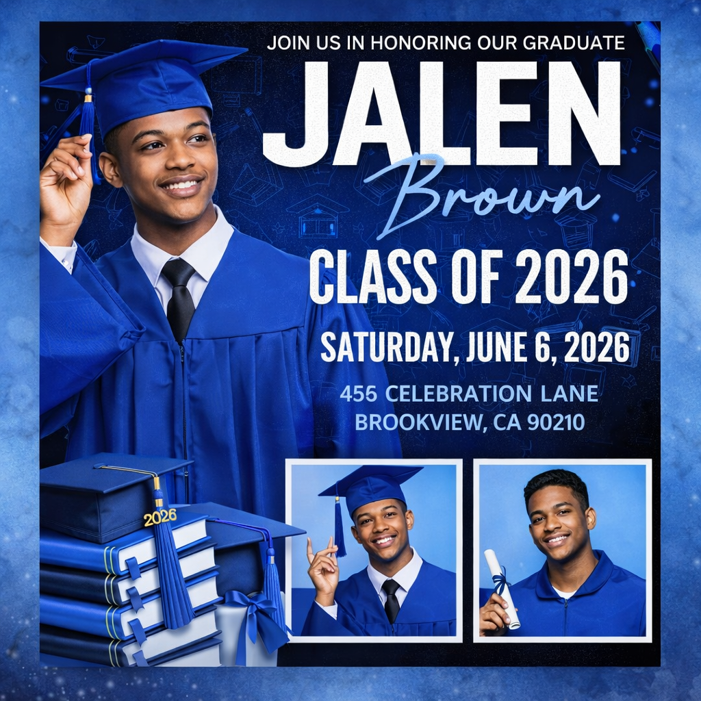 Graduation Flyer