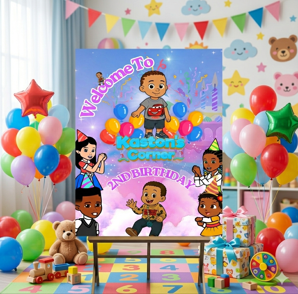 Custom Welcome Sign for Parties & Events
 (Digital Only)