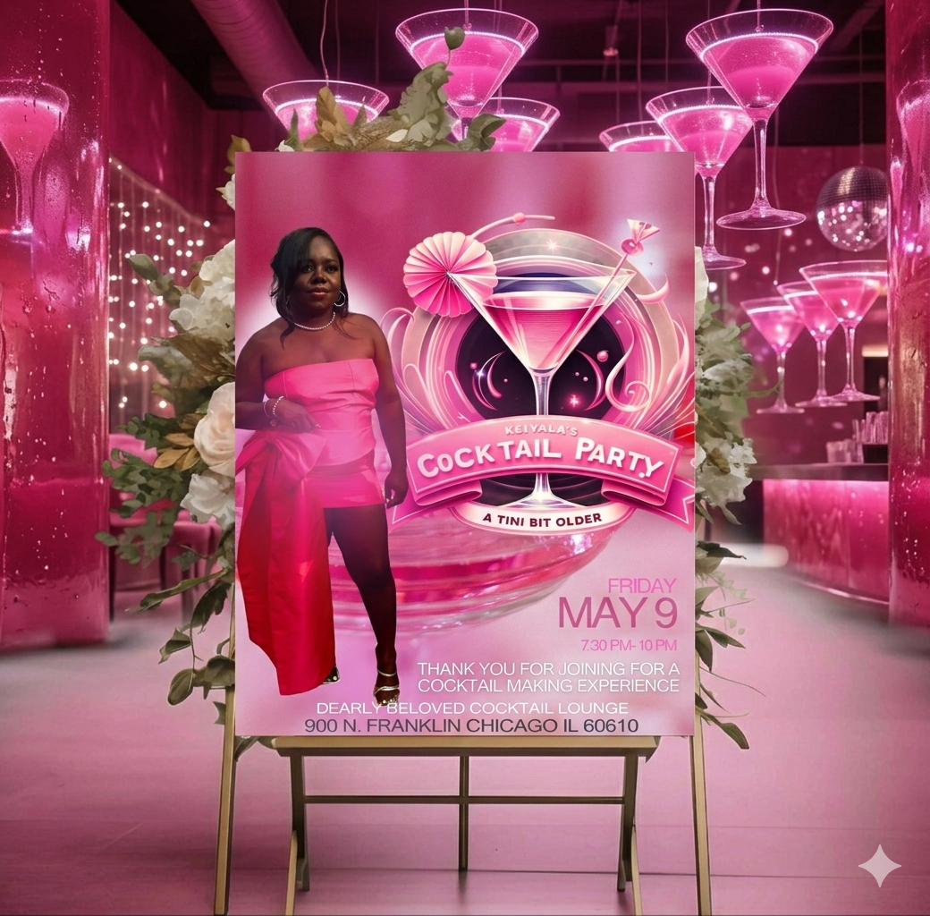 Custom Welcome Sign for Parties & Events
 (Digital Only)